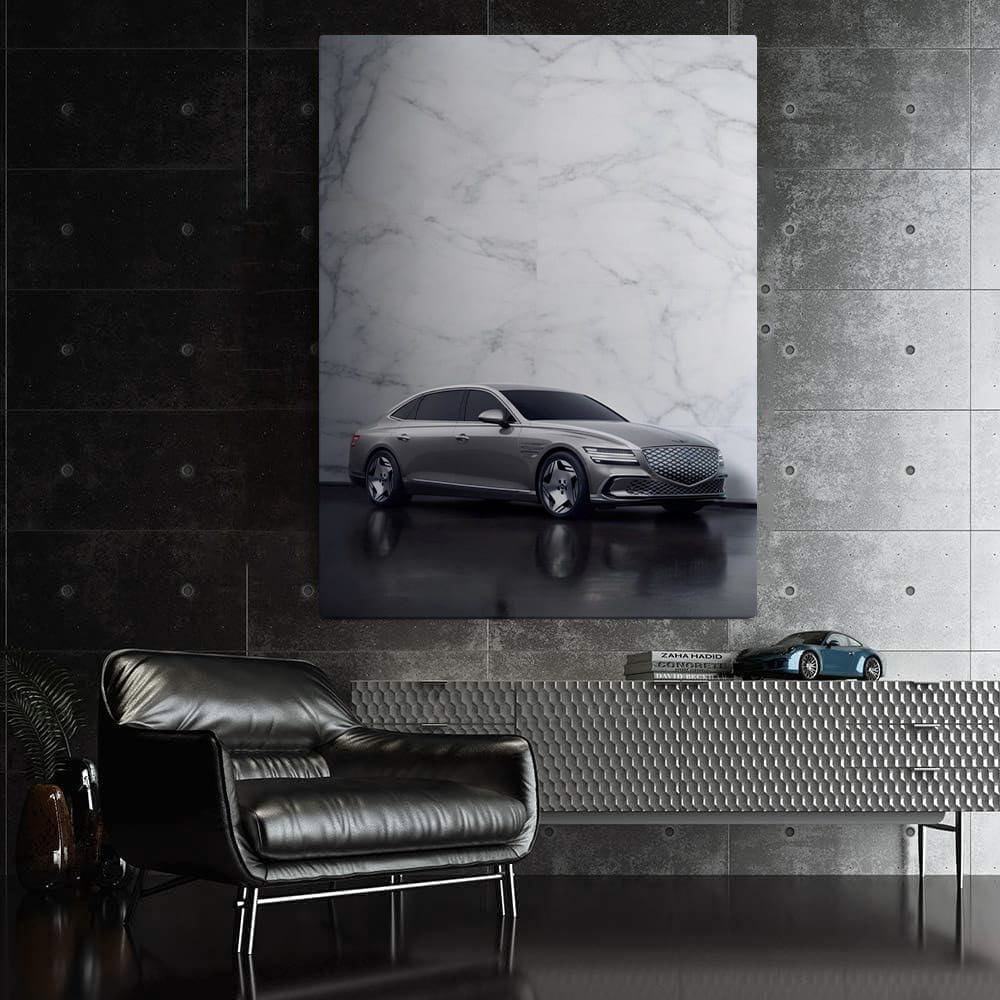 Genesis G80 Marble Wall - Elegance Meets Luxury