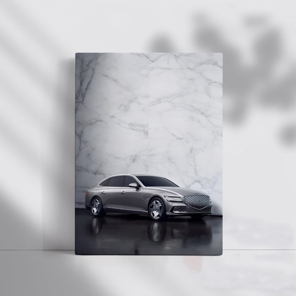 Genesis G80 Marble Wall - Elegance Meets Luxury