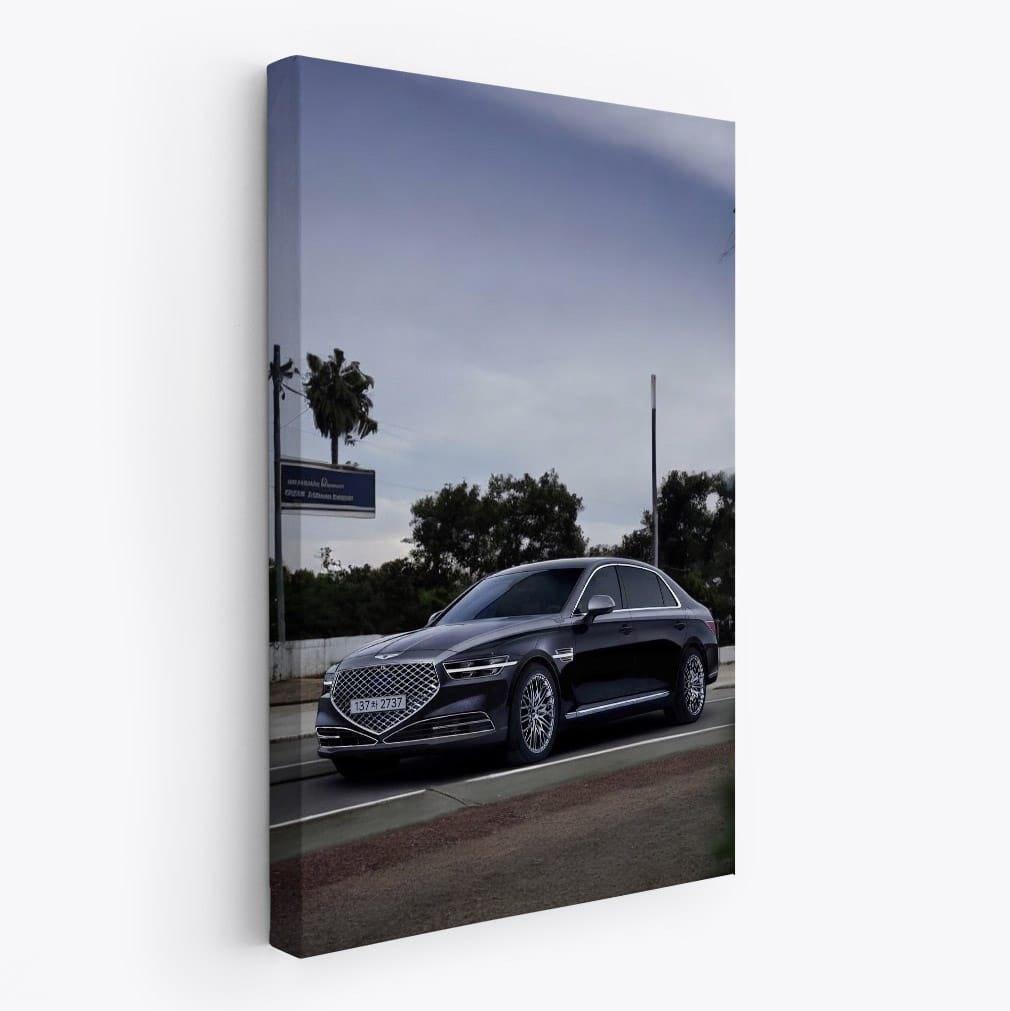 Genesis G90 Cruising Highway - Luxury and Performance