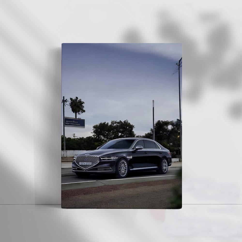 Genesis G90 Cruising Highway - Luxury and Performance