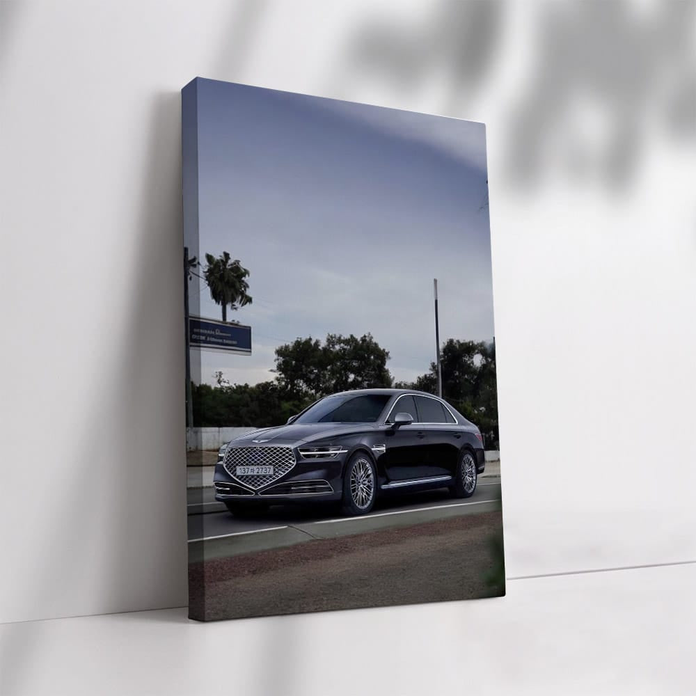 Genesis G90 Cruising Highway - Luxury and Performance