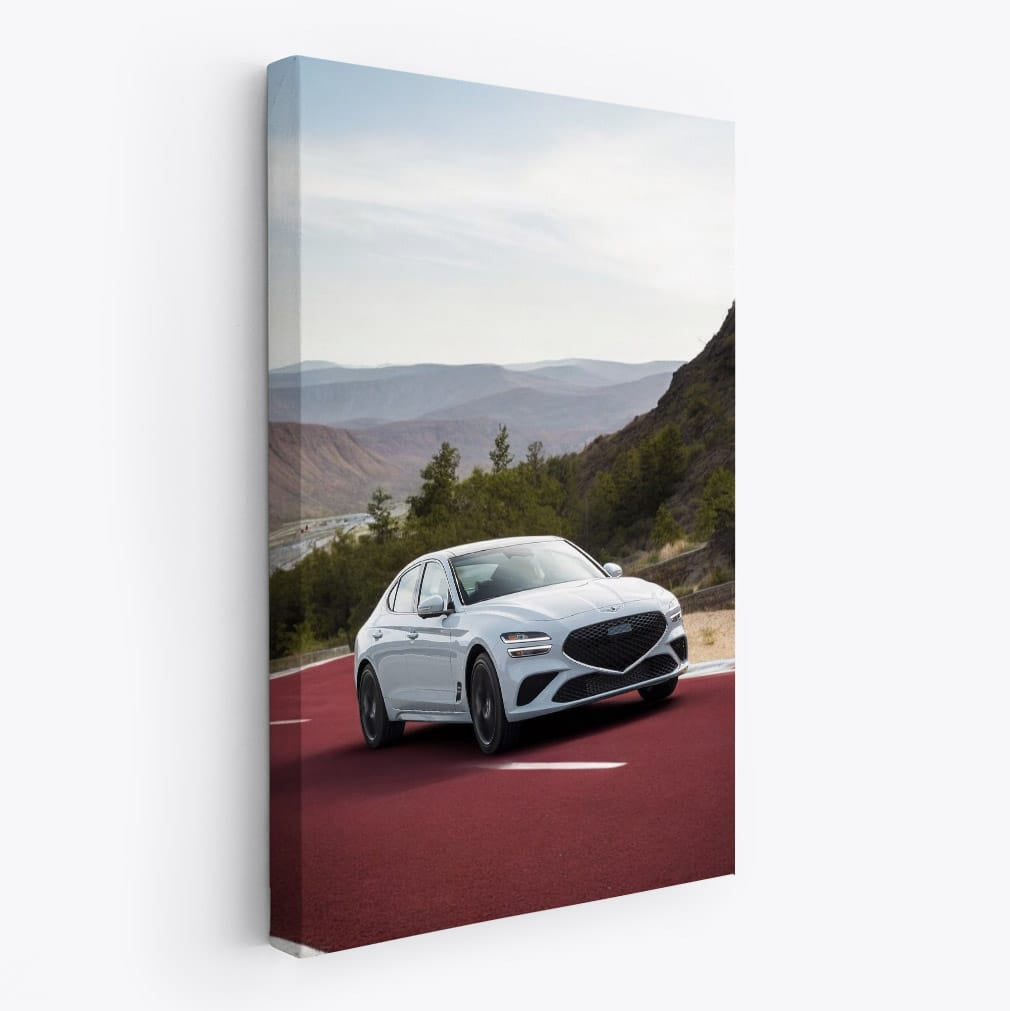 Genesis G70 Racing in Style - Speed Meets Elegance
