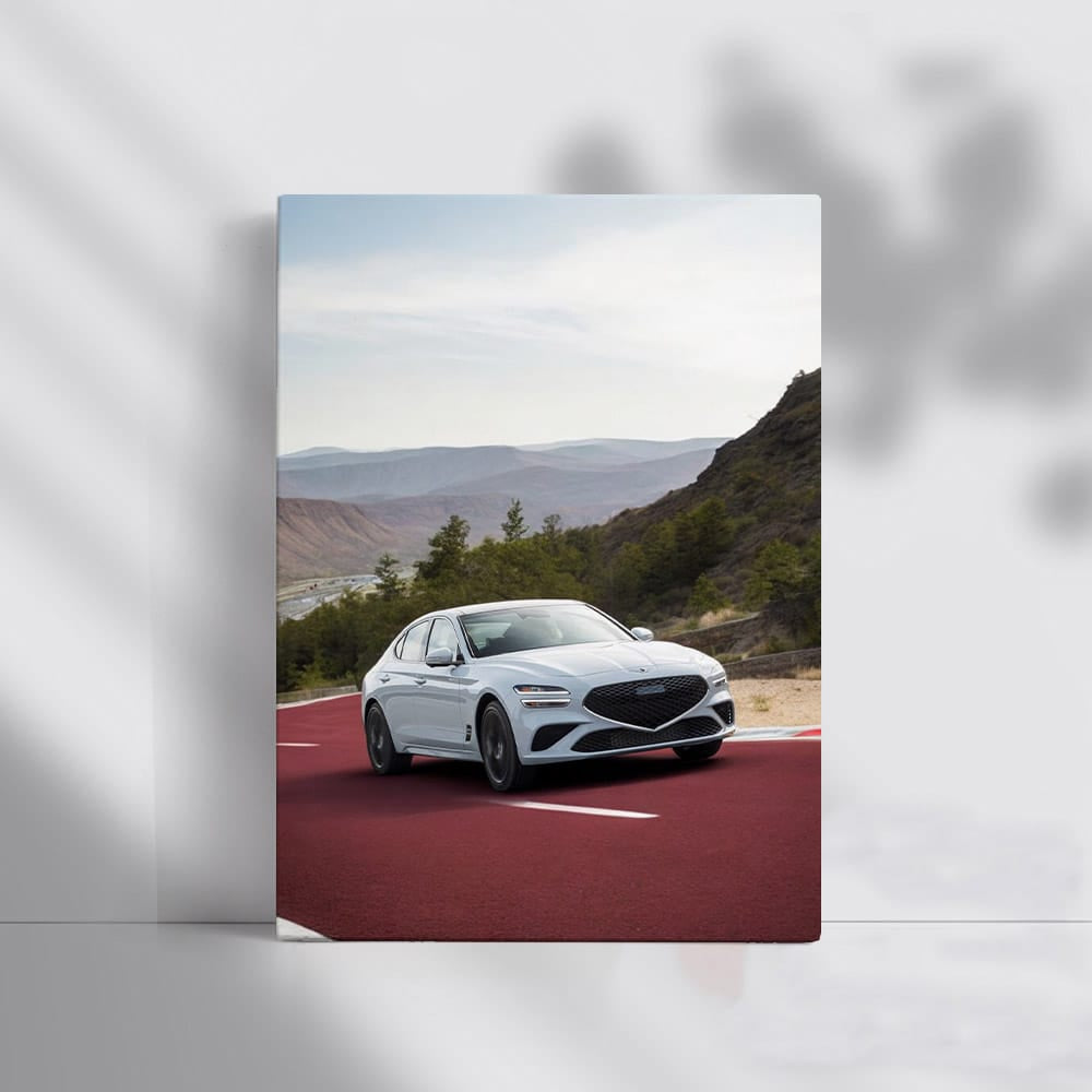 Genesis G70 Racing in Style - Speed Meets Elegance