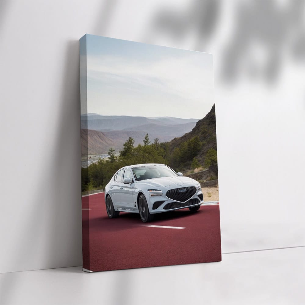 Genesis G70 Racing in Style - Speed Meets Elegance