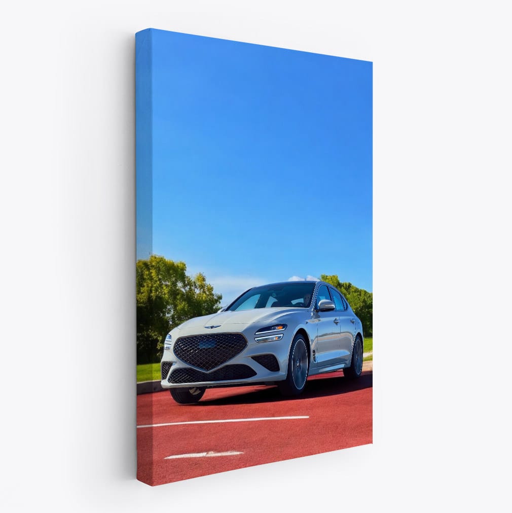 Genesis G70 Speed Race: Fast and Dynamic Performance