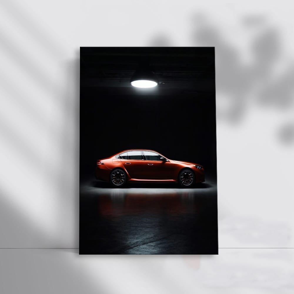 2025 BMW 5 Series in Gold-Orange - Elegance Redefined