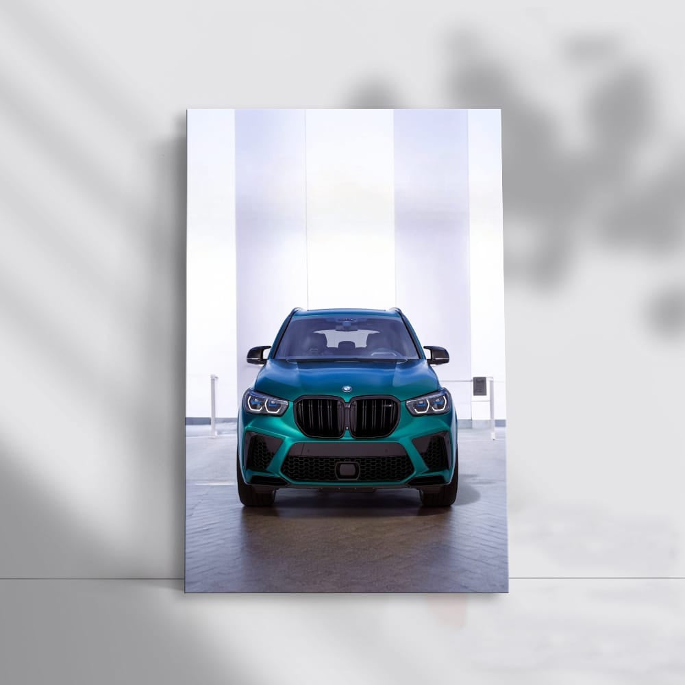 Green Bmw X5 Fac Wall Art