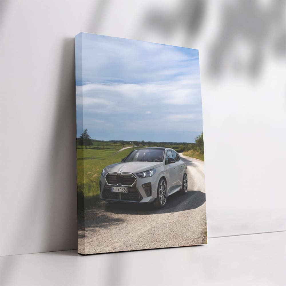 Grey Bmw X6 M 202 Wall Art