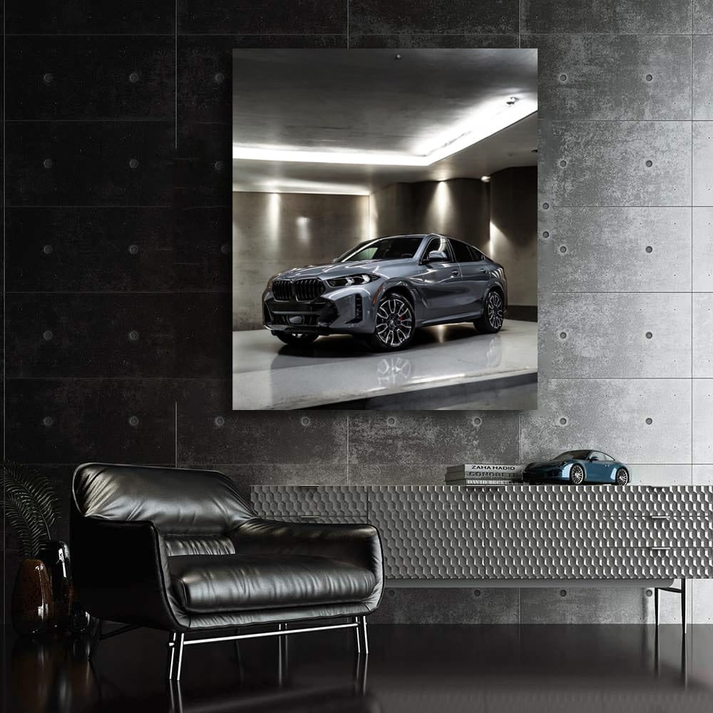 Stunning Grey BMW X6 M Showroom Display - Power Meets Elegance