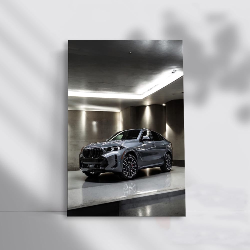 Stunning Grey BMW X6 M Showroom Display - Power Meets Elegance