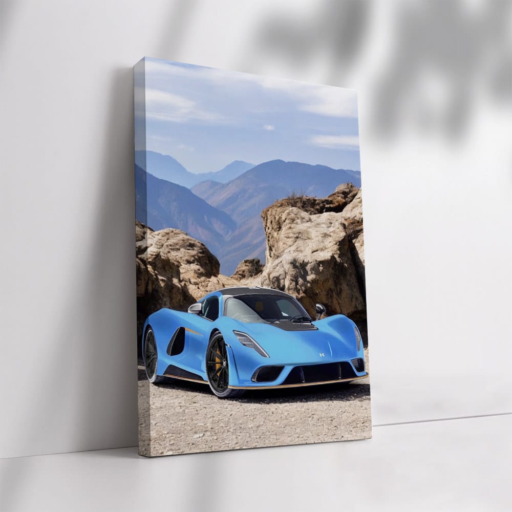 Hennessey Venom F5 Conquers Mountain Roads - Speed Unleashed