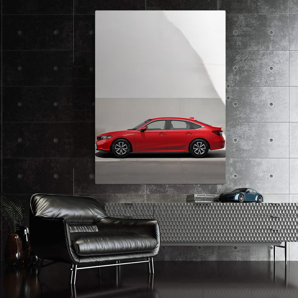 Honda Civic 2025 by Grey Wall - Futuristic and Sleek