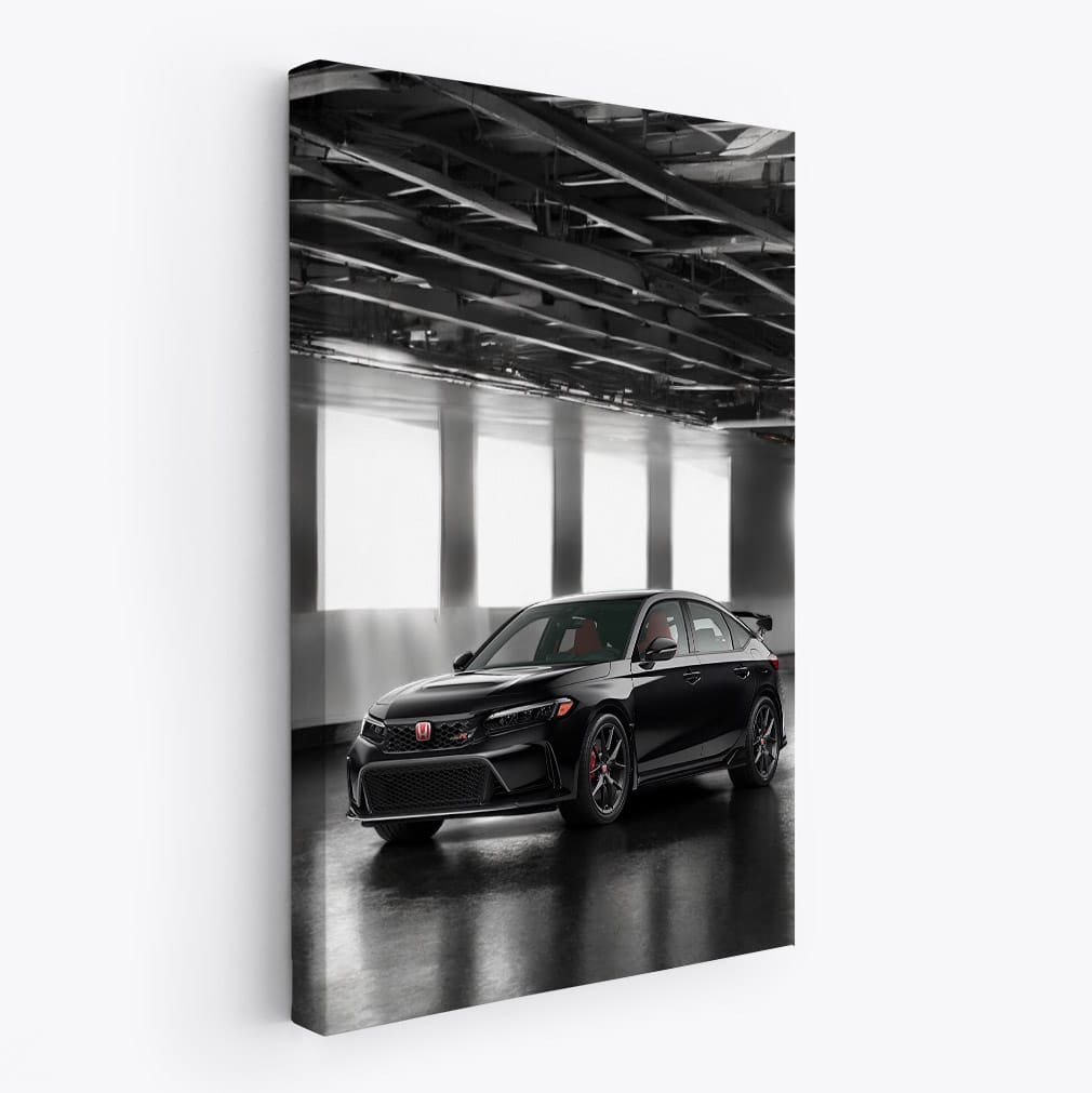 2025 Honda Civic - Sleek and Modern Parking View