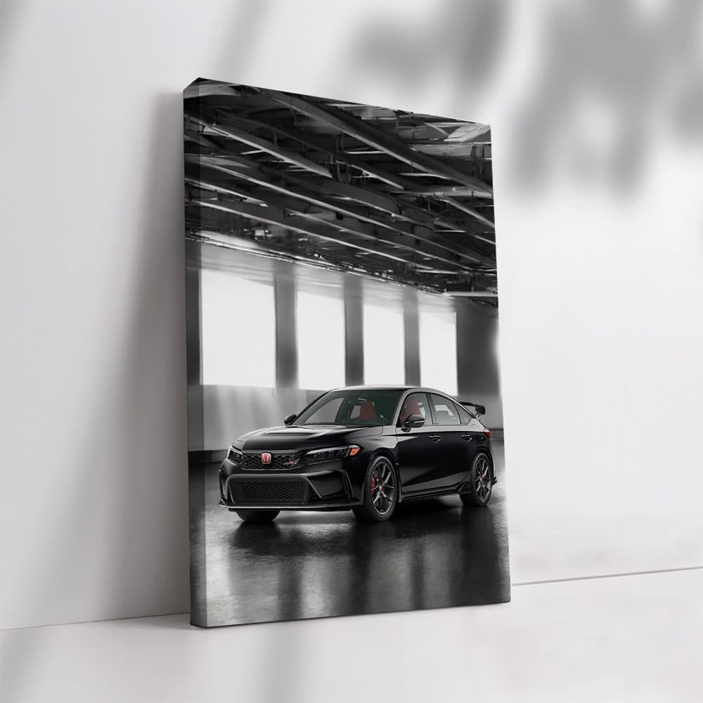 2025 Honda Civic - Sleek and Modern Parking View
