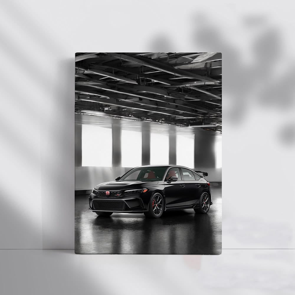 2025 Honda Civic - Sleek and Modern Parking View