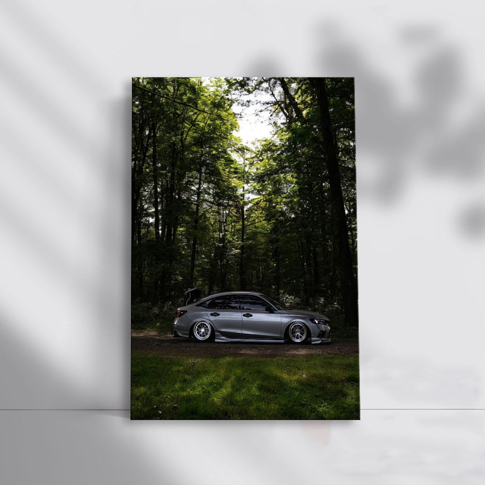 Honda Civic in Forest - Reliable and Stylish Ride