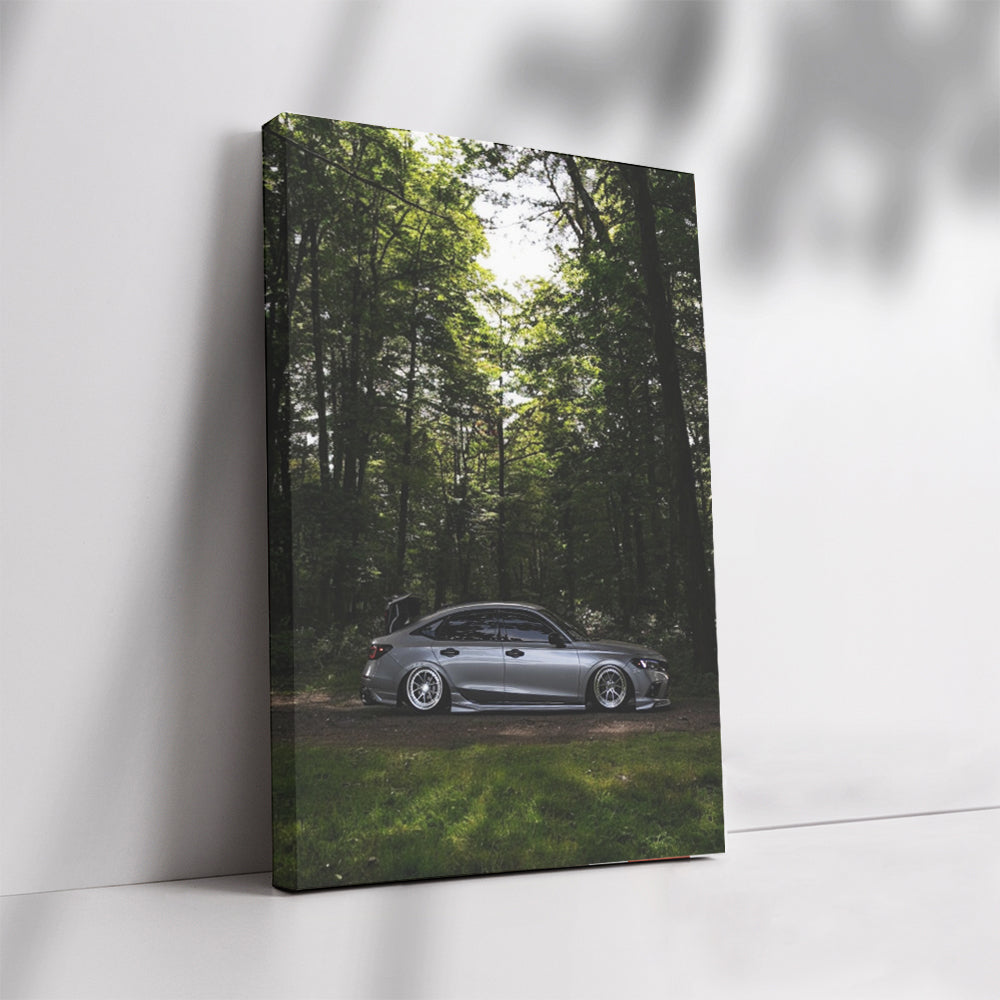 Honda Civic in Forest - Reliable and Stylish Ride
