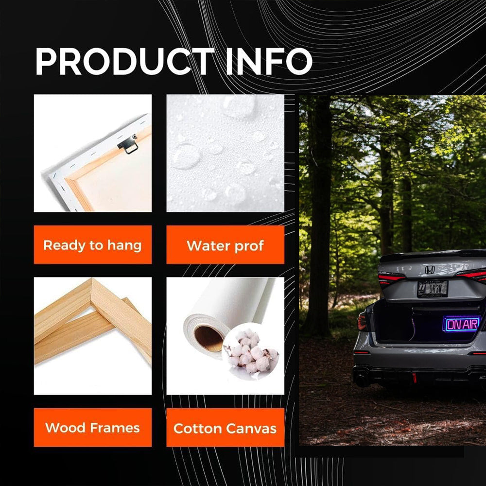 Honda Civic Forest Adventure - Dynamic and Sleek