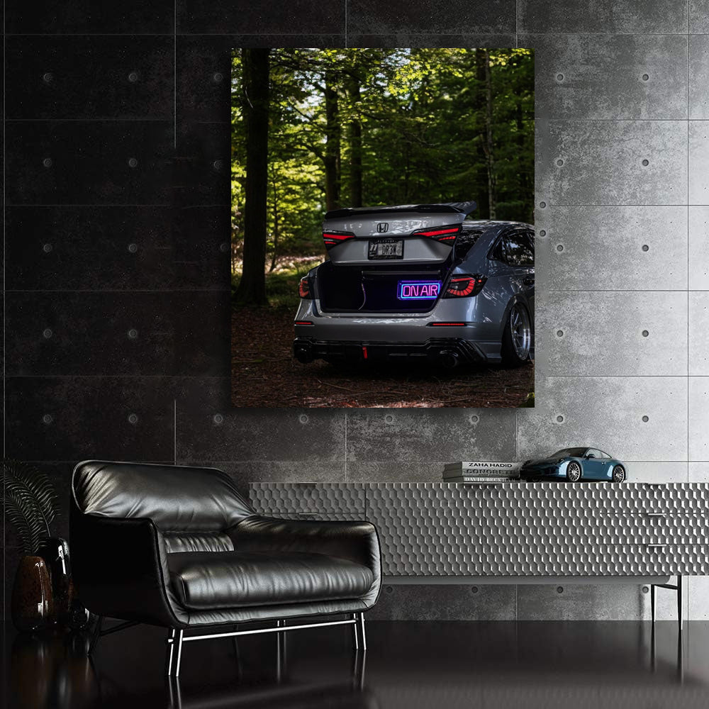 Honda Civic Forest Adventure - Dynamic and Sleek