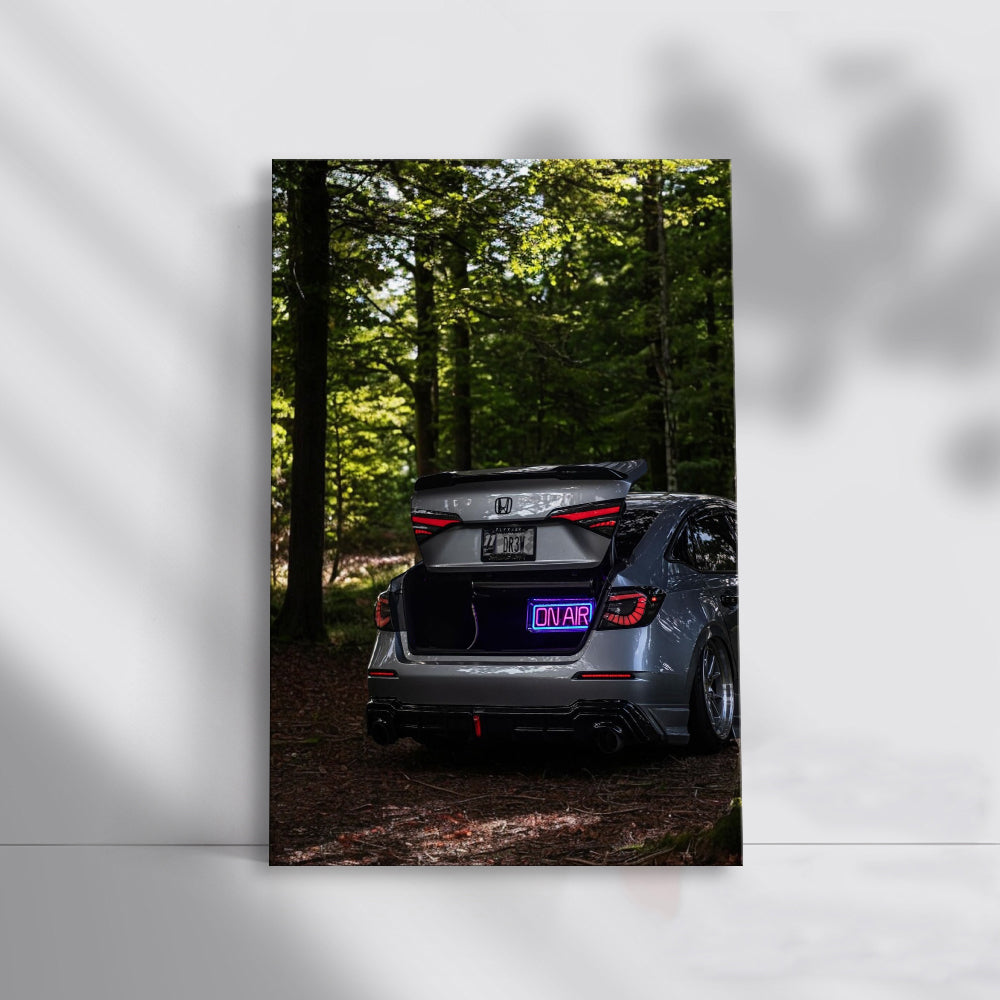 Honda Civic Forest Adventure - Dynamic and Sleek