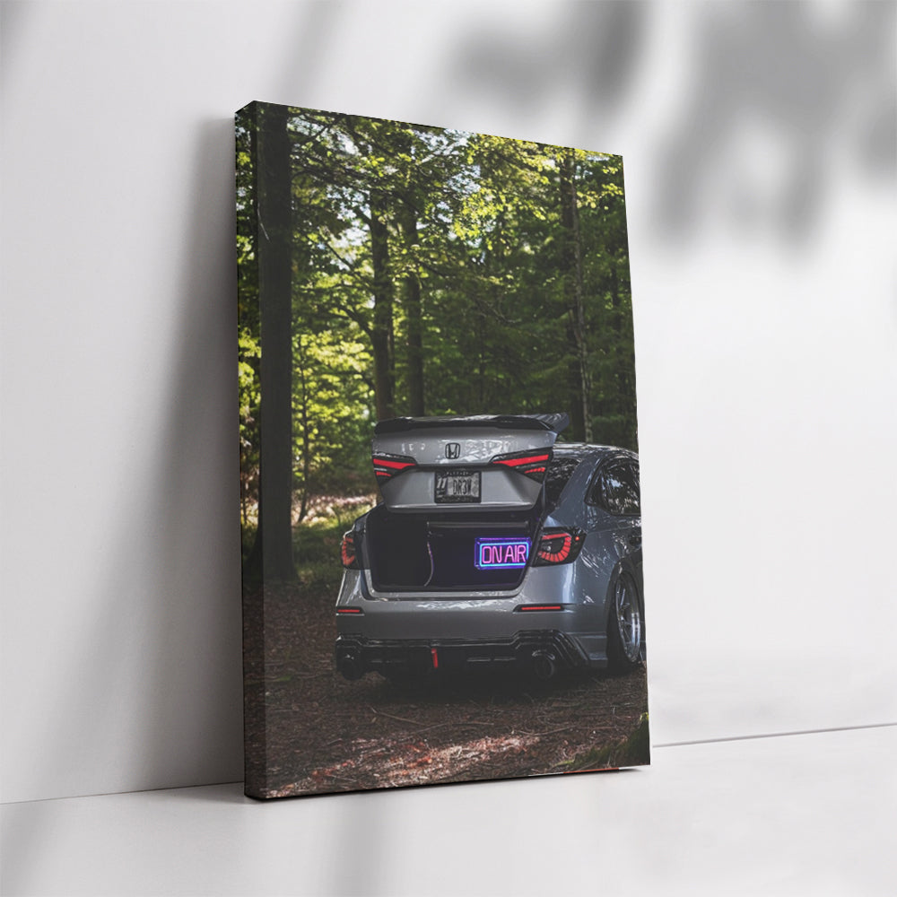 Honda Civic Forest Adventure - Dynamic and Sleek