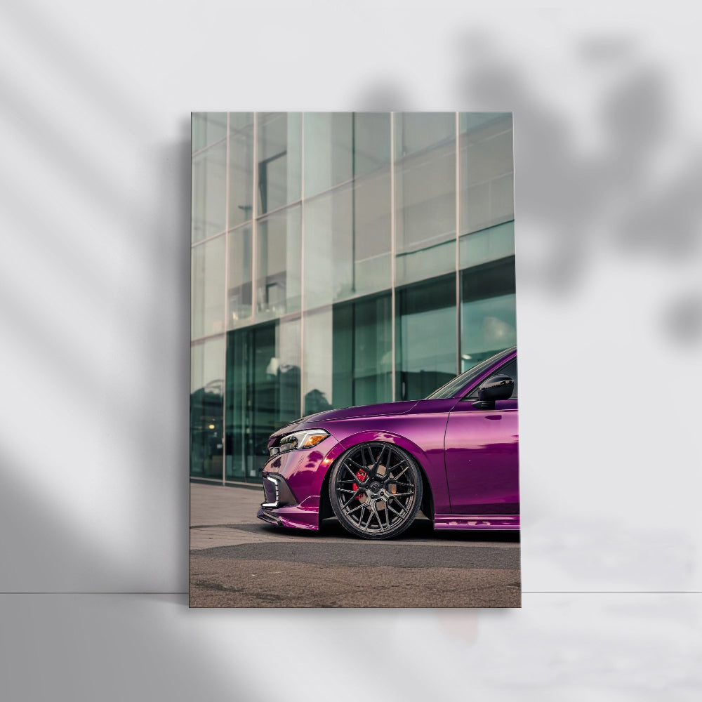 Honda Civic Glass Structure - Sleek and Modern Design