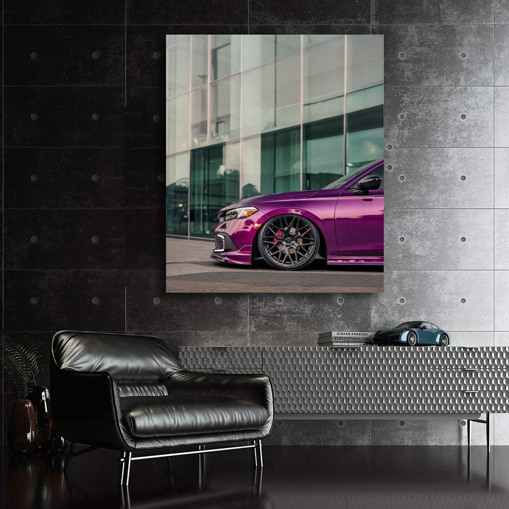 Honda Civic Glass Structure - Sleek and Modern Design