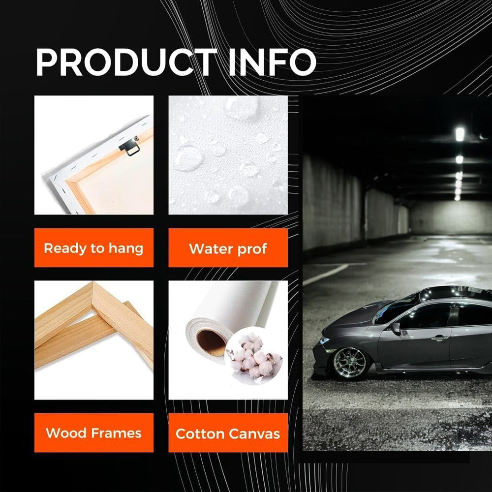 Silver Honda Civic in Parking - Stylish and Reliable