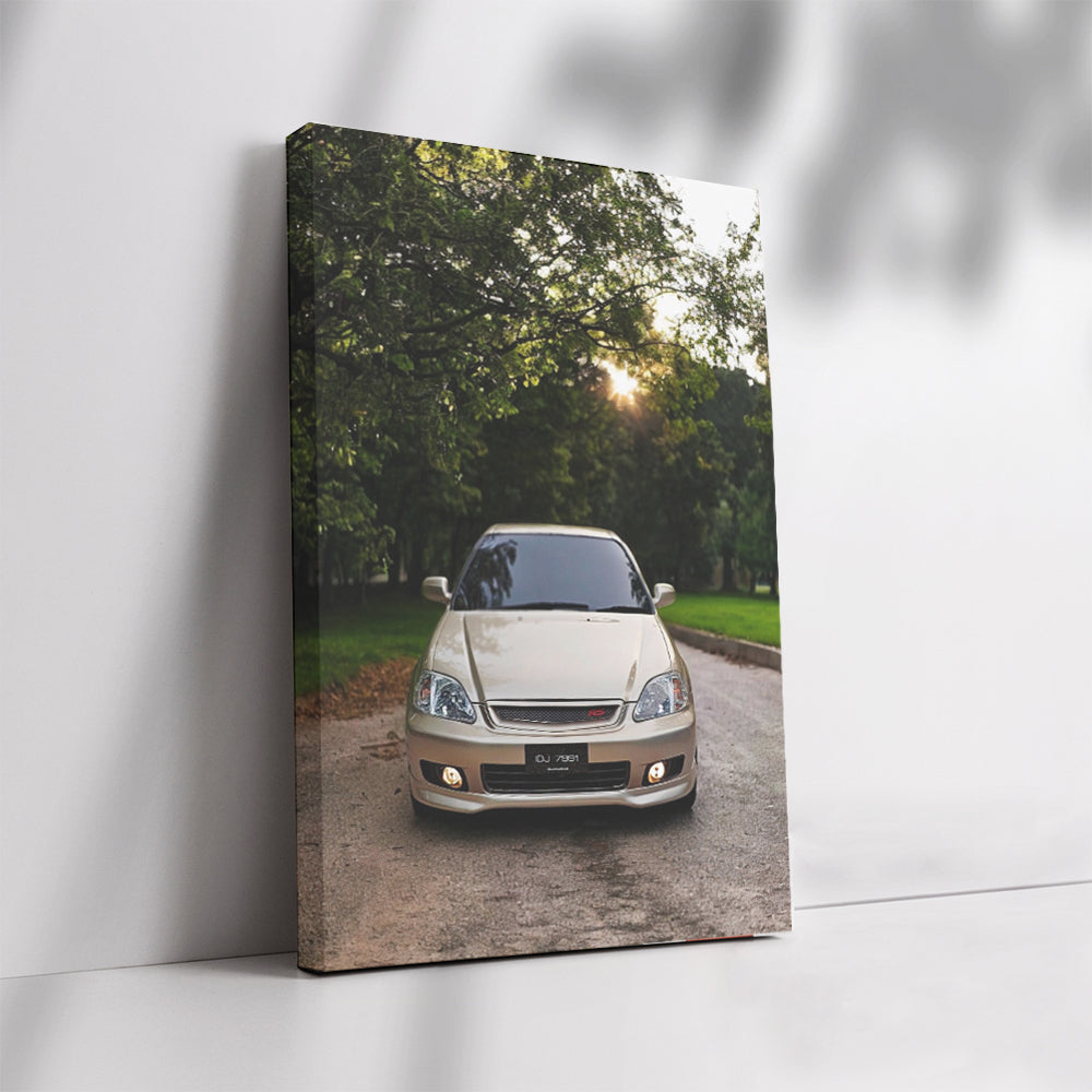 Honda Civic Scenic Drive - Nature's Harmony