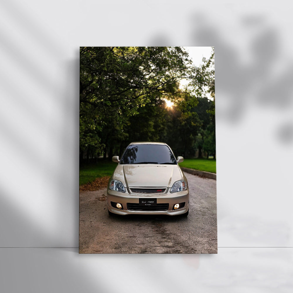 Honda Civic Scenic Drive - Nature's Harmony