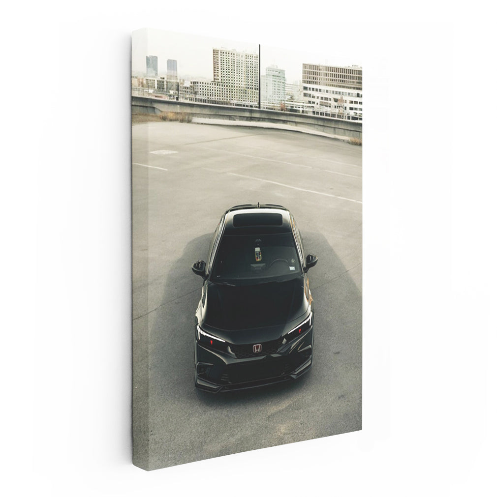 Honda Civic Parked Gracefully - Reliable and Stylish