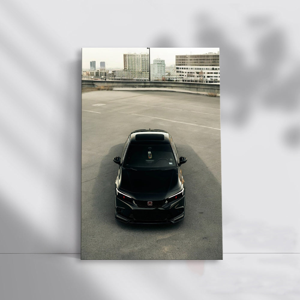 Honda Civic Parked Gracefully - Reliable and Stylish