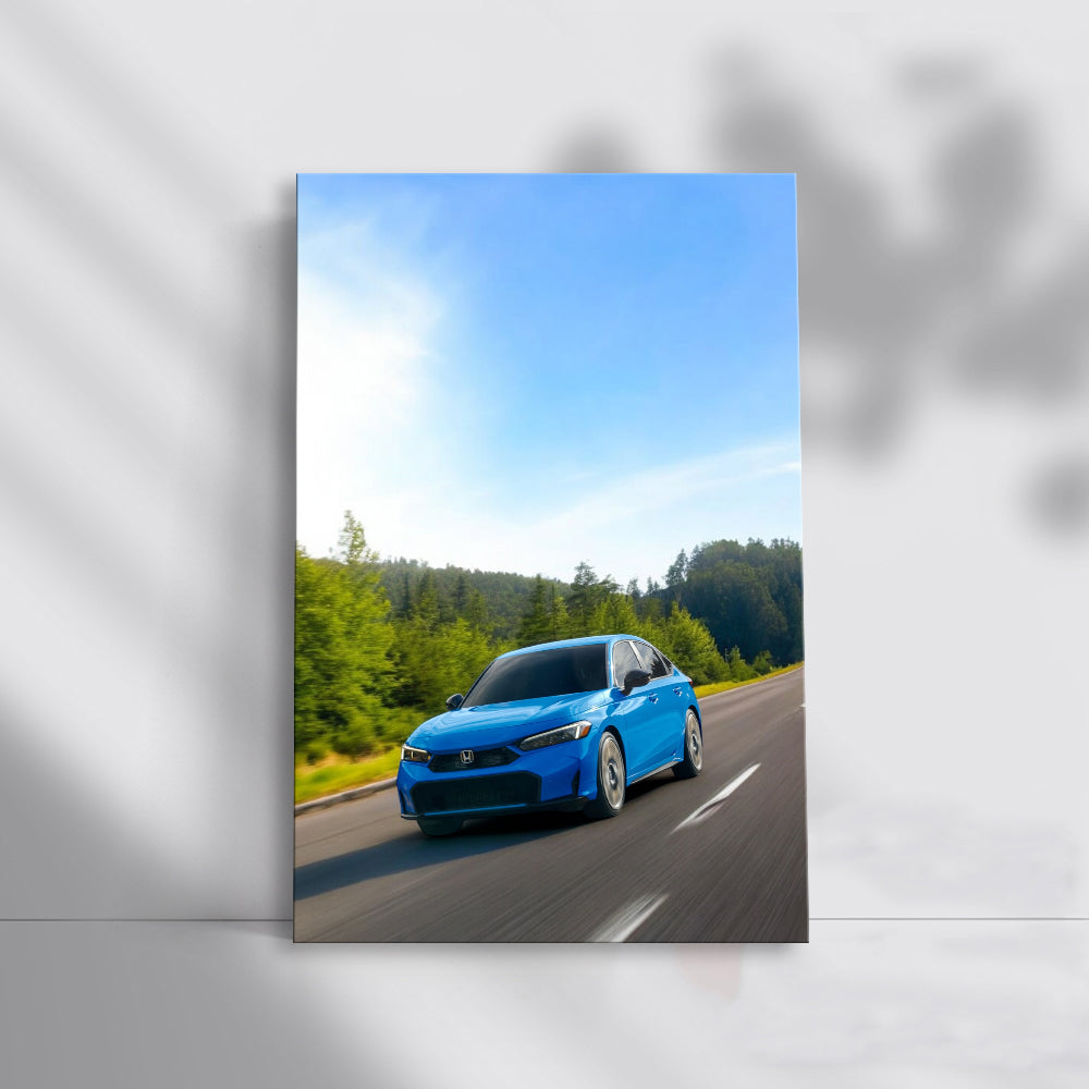 Honda Civic Cruising - Reliable and Stylish Ride