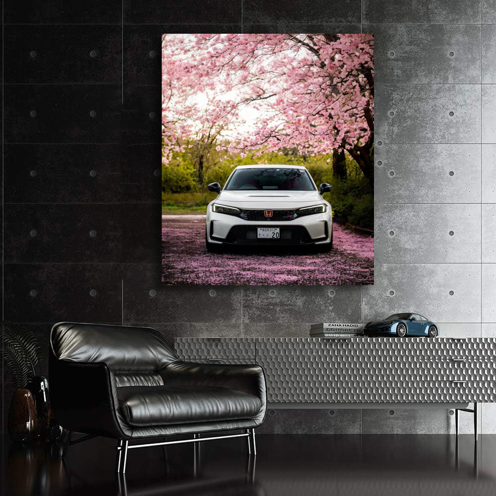 Honda Civic Cruising Kyoto Streets - Compact Elegance