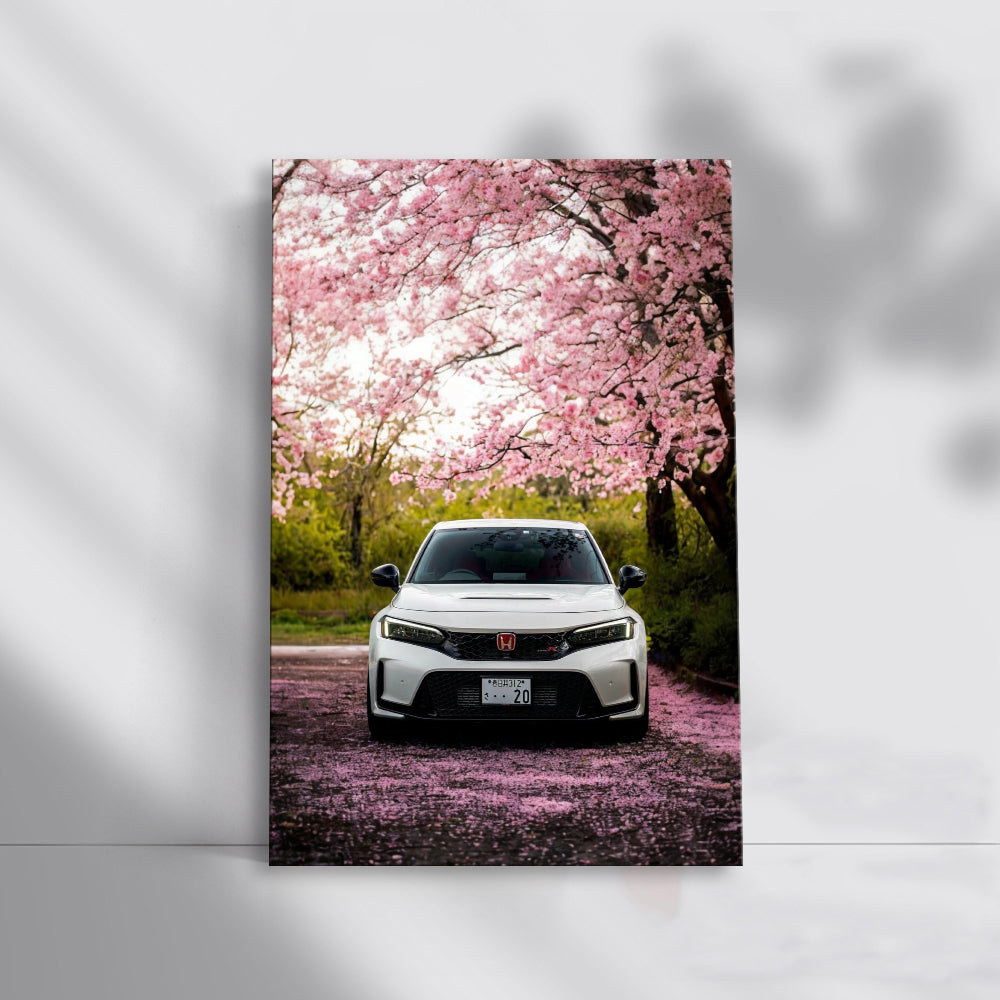 Honda Civic Cruising Kyoto Streets - Compact Elegance