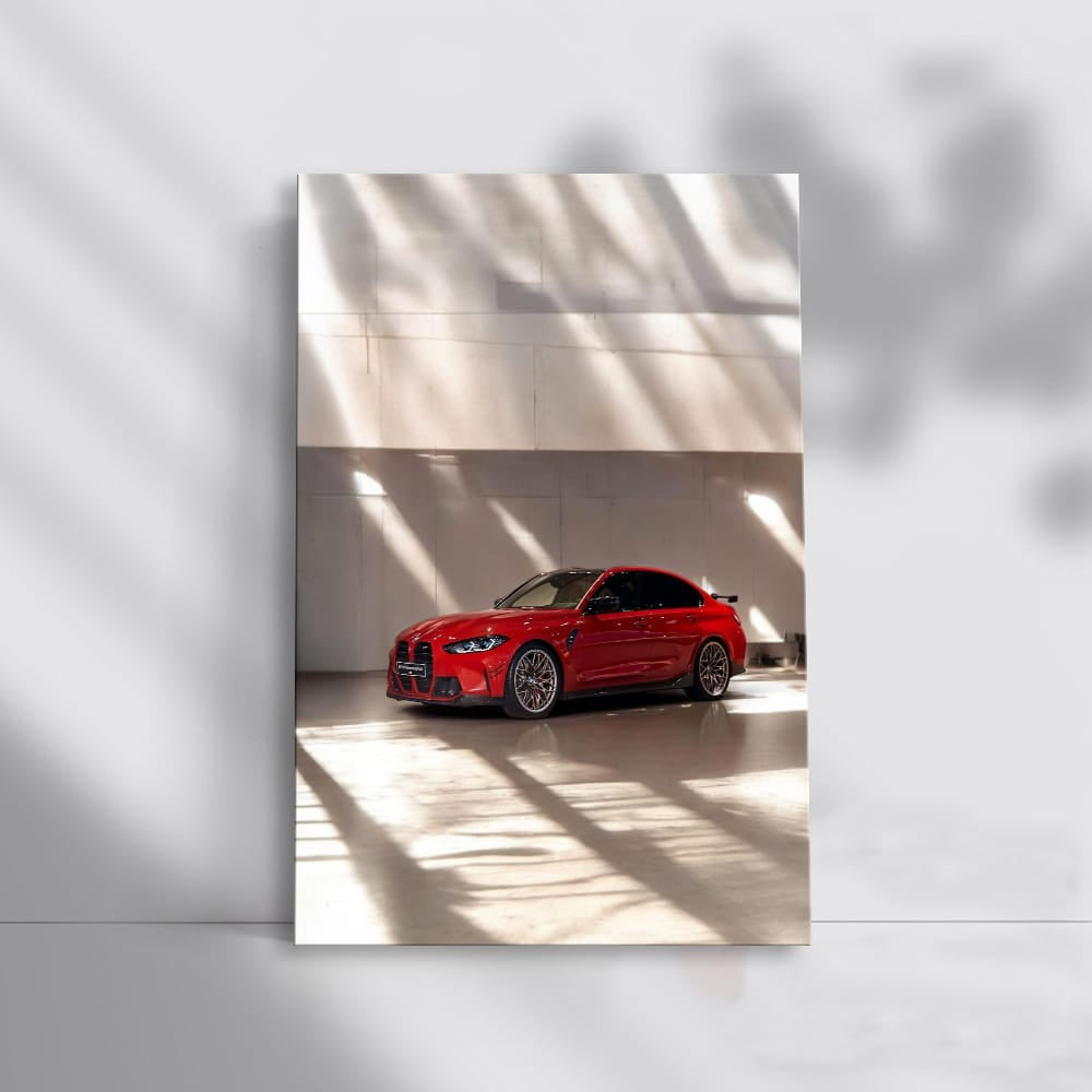 Fiery Red BMW M3 G80 - Bold Performance Machine