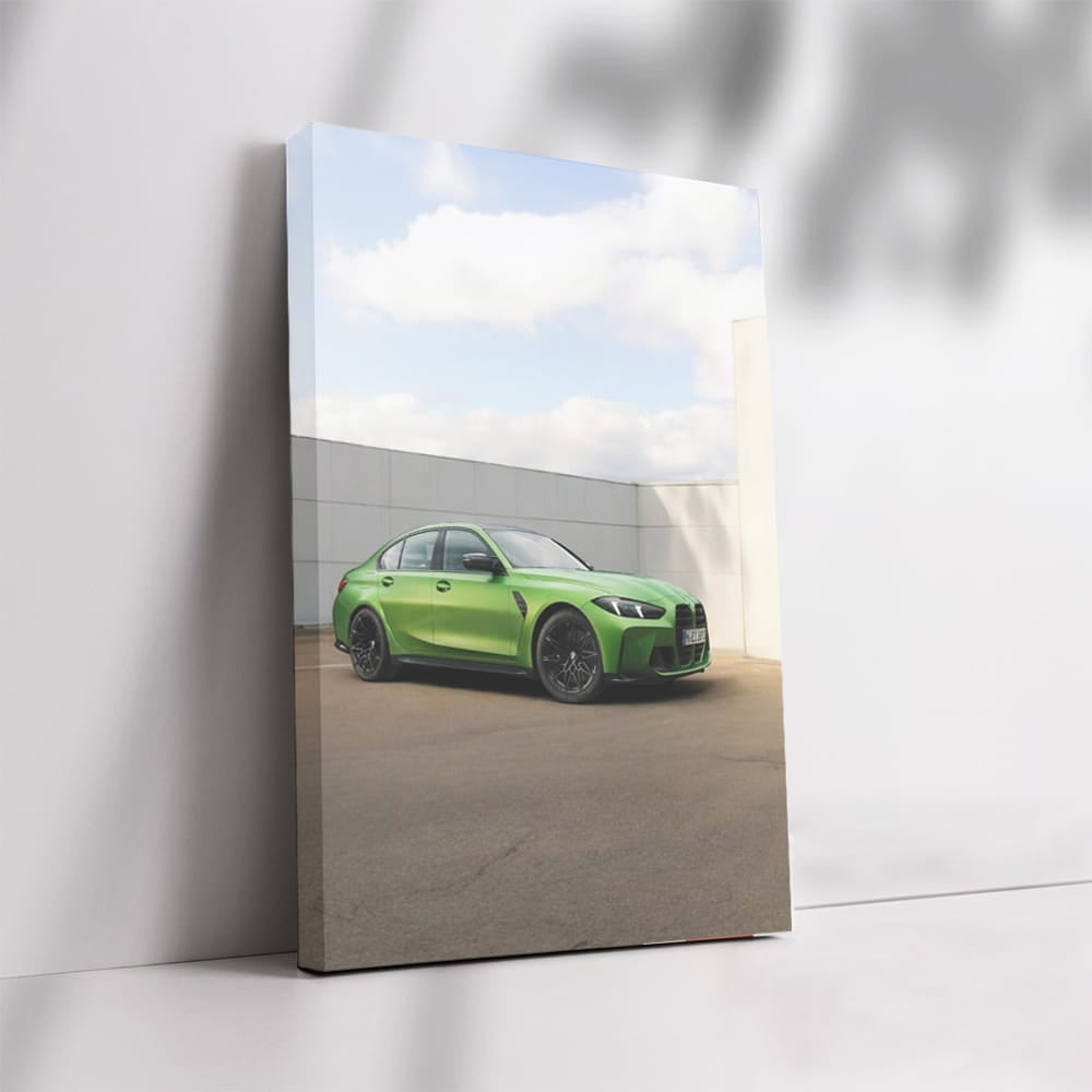 Vibrant 2025 BMW M3 G80 in Juicy Green - Power Meets Elegance