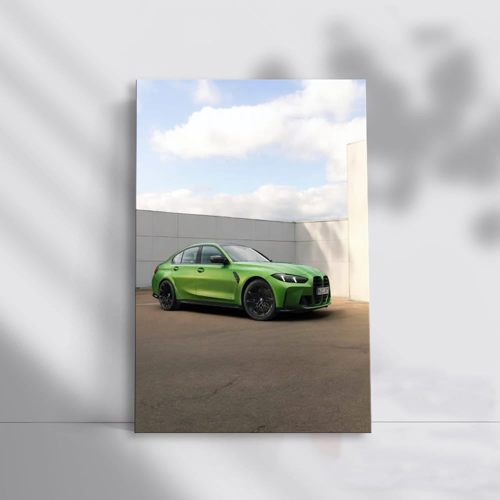 Vibrant 2025 BMW M3 G80 in Juicy Green - Power Meets Elegance