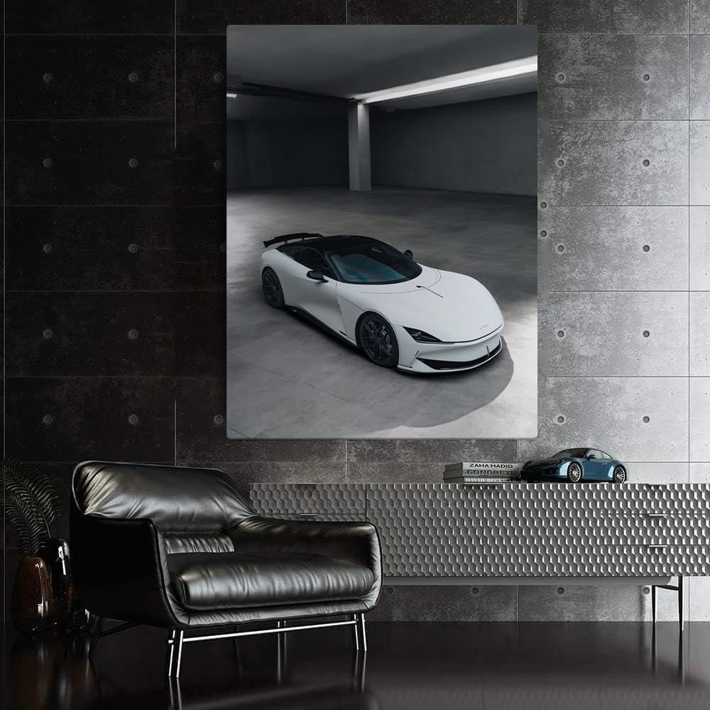 Karma Kaveya in Garage - Sleek and Modern Ride