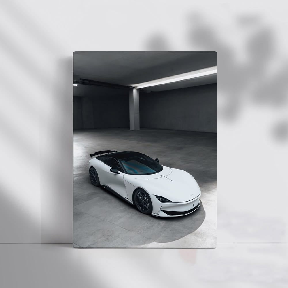 Karma Kaveya in Garage - Sleek and Modern Ride