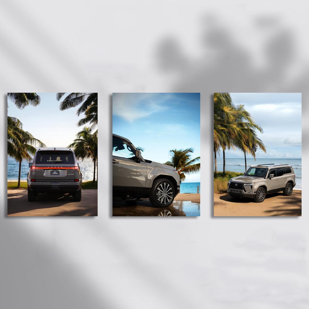 LEXUS GX On The Beach Set of 3