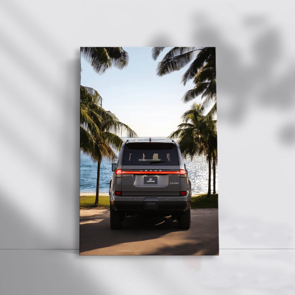 Lexus GX Adventure on Beach - Rugged Elegance