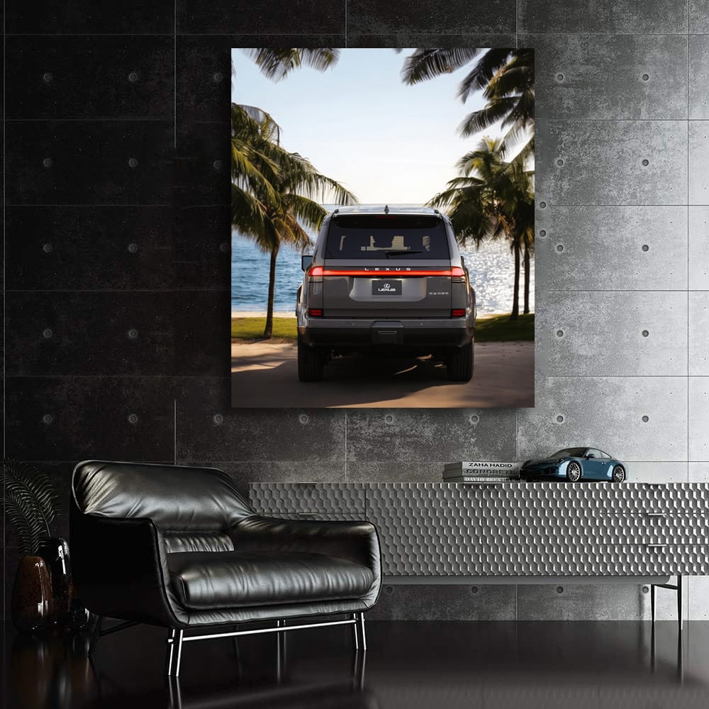 Lexus GX Adventure on Beach - Rugged Elegance