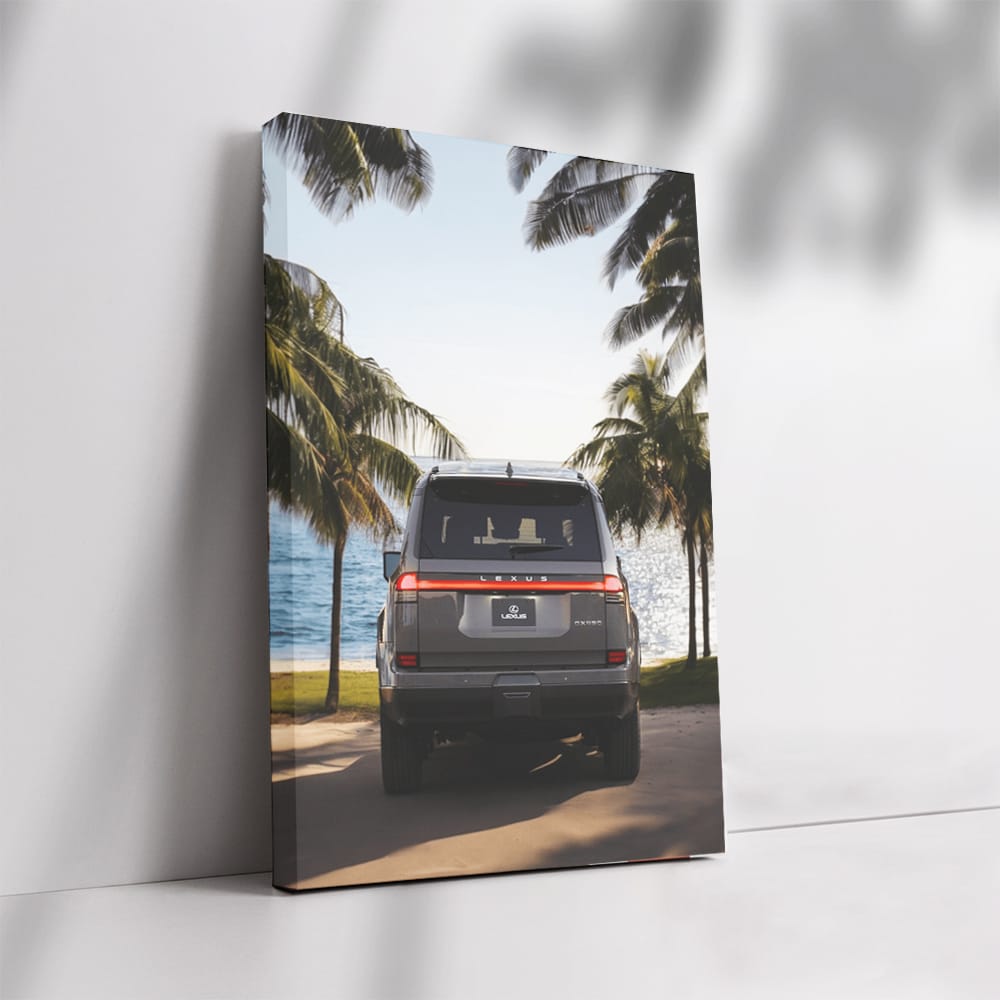 Lexus GX Adventure on Beach - Rugged Elegance