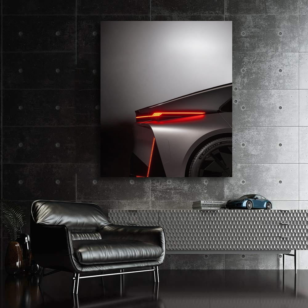 Lexus LF-ZC Parked: Blend of Innovation and Elegance
