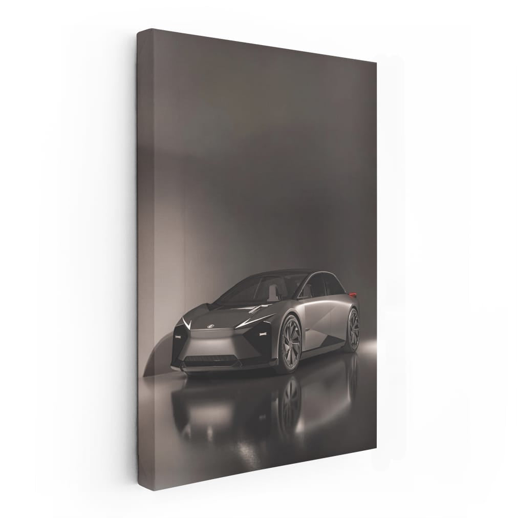 Lexus LF-ZC Parked Elegantly - Futuristic Sophistication