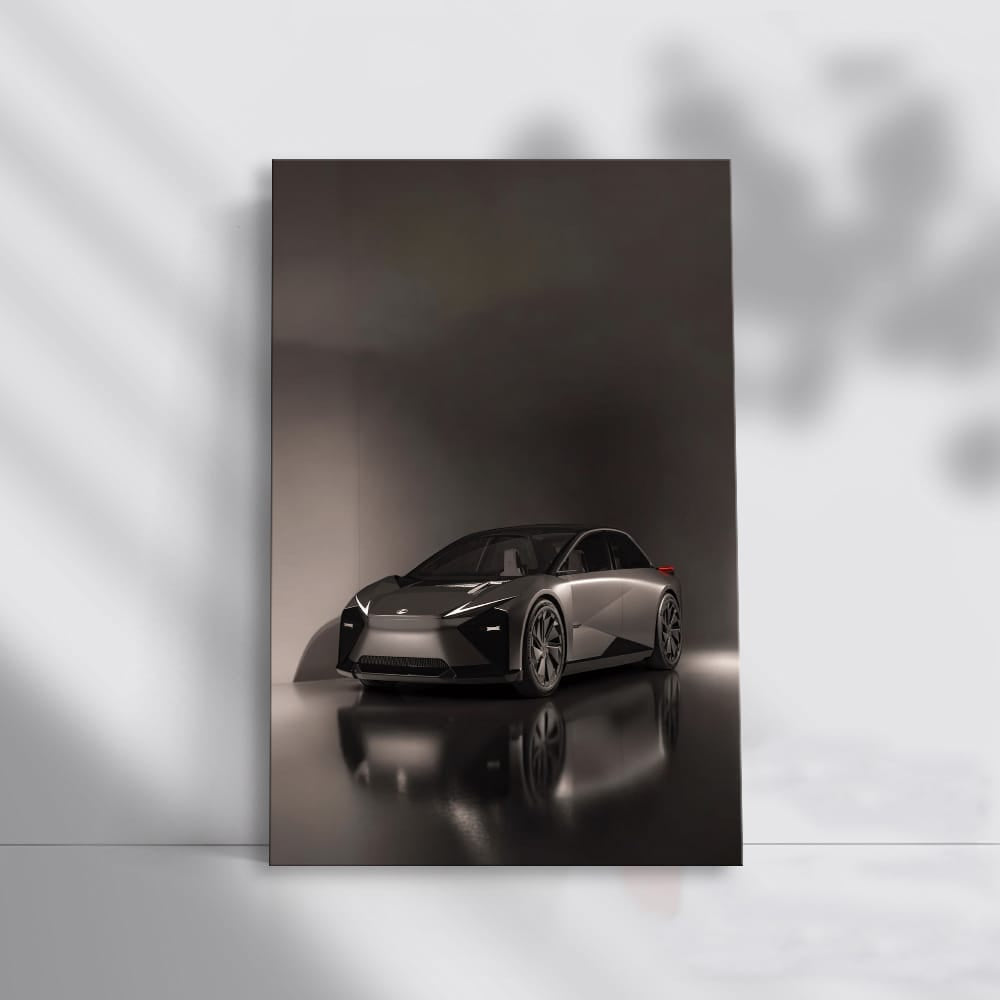 Lexus LF-ZC Parked Elegantly - Futuristic Sophistication