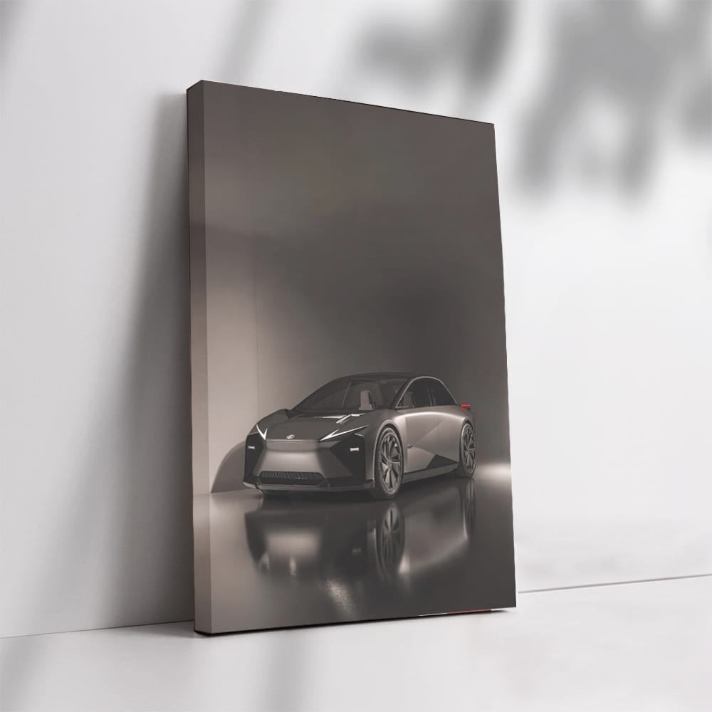 Lexus LF-ZC Parked Elegantly - Futuristic Sophistication