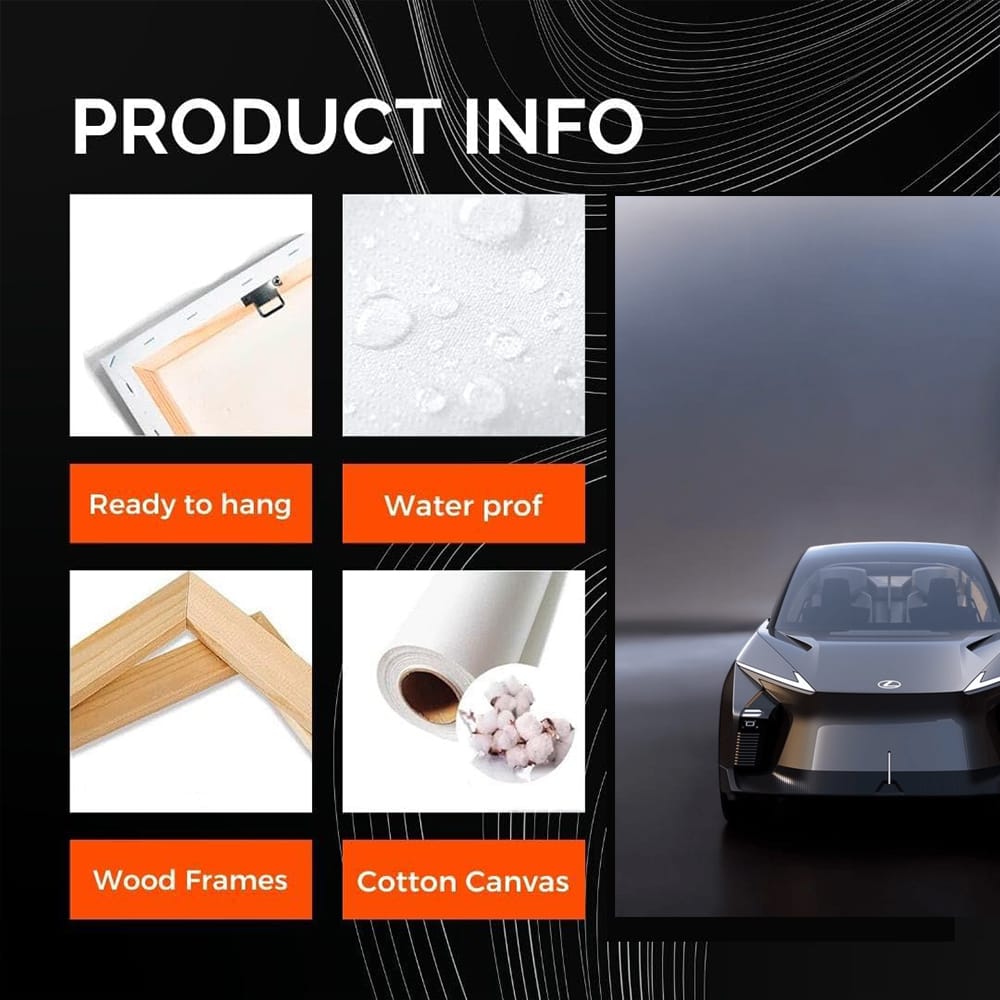 Lexus LF-ZL Elegance: Futuristic Design in Parking Lot