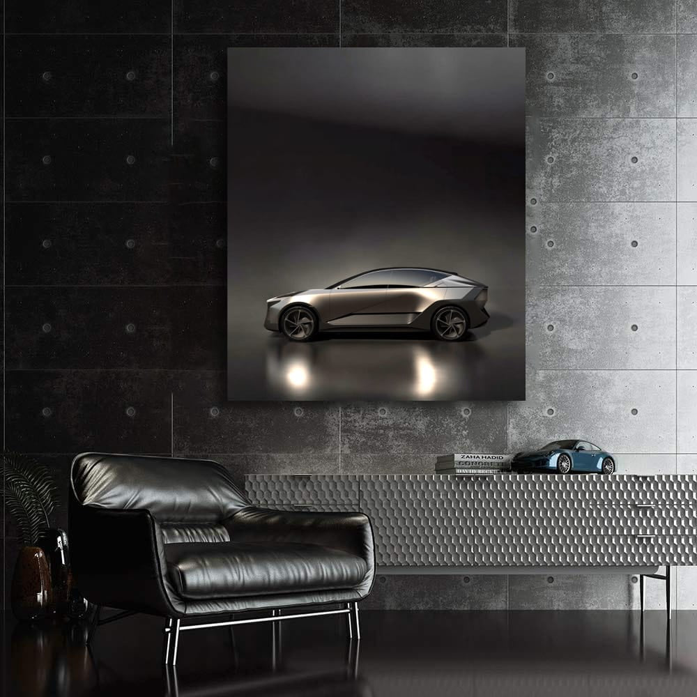 Lexus LF-ZL Parked: Futuristic Elegance and Innovation